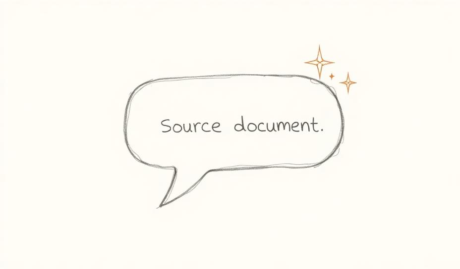 GEO — Generative Engine Optimization sketch illustration